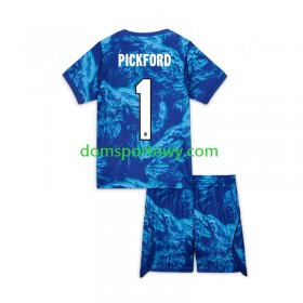 Koszulka Anglia Pickford 1 Bramkarska Jordan Dziecięcy Trzeci Koszulki Piłkarskie World Cup 2026 Krótki Rękaw